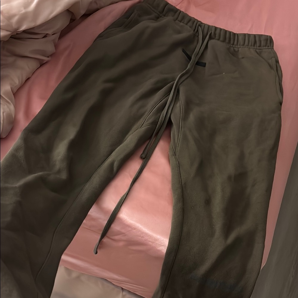 Essentials Olive Green Pants